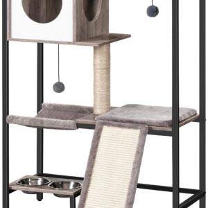 Versatile Cat Tower with Scratching Post