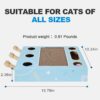 Whack A Mole Cat Toy,Cat Scratcher,Cat Scratching Board 3-in-1 - Image 8