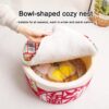 Ramen Noodle cat bed, warm and soft creative pet cat bed - Image 5