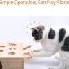 Cat Toys,A Mole Solid Wood Box Interactive Cat Toys,Catch Mice Game - Image 8