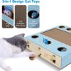 Whack A Mole Cat Toy,Cat Scratcher,Cat Scratching Board 3-in-1 - Image 2
