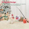 2 Pcs Flapping Sandpiper Pair-Mate,Cat Toys Birds Chirp - Image 3