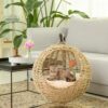 Handwoven cat cradle, cat bed, pet hammock - Image 5