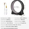 Cat Wheel Exerciser, 43.3 inch Large Cat Running Wheel with Ultra Low Noise - Image 5